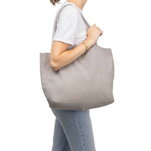 Sac shopping en velours côtelé Tino 9