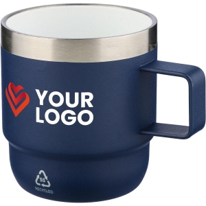 Mug double paroi de 180 ml en acier inoxydable recyclé Lilia 14
