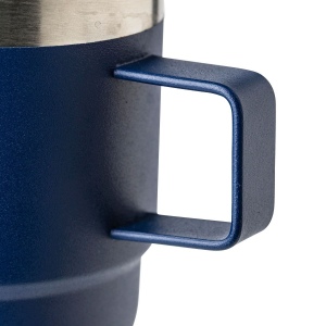 Mug double paroi de 180 ml en acier inoxydable recyclé Lilia 9