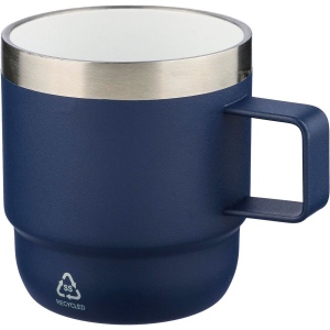 Mug double paroi de 180 ml en acier inoxydable recyclé Lilia 10