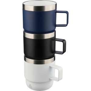 Mug double paroi de 180 ml en acier inoxydable recyclé Lilia 11