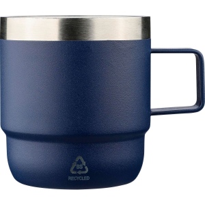 Mug double paroi de 180 ml en acier inoxydable recyclé Lilia 4