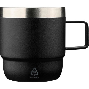 Mug double paroi de 180 ml en acier inoxydable recyclé Lilia 2