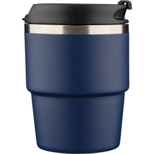 Mug double paroi de 175 ml en acier inoxydable recyclé Oli 7