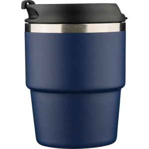 Mug double paroi de 175 ml en acier inoxydable recyclé Oli 8
