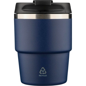 Mug double paroi de 175 ml en acier inoxydable recyclé Oli 4