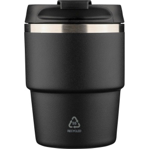 Mug double paroi de 175 ml en acier inoxydable recyclé Oli 2