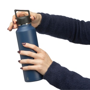 Gourde double paroi de 600 ml en acier inoxydable recyclé Mace 14