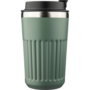 Mug double paroi en acier inoxydable recyclé de 400 ml Chiara 9
