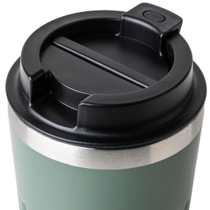 Mug double paroi en acier inoxydable recyclé de 400 ml Chiara 14