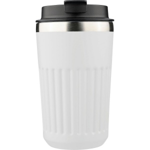 Mug double paroi en acier inoxydable recyclé de 400 ml Chiara 3