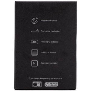 Porte-cartes de crédit magnétique BrandCharger Wally 5