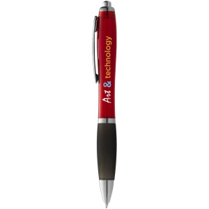Stylo à bille Nash avec grip noir (encre noire) 10
