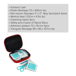 Trousse de premiers secours 15 pièces Everest 5