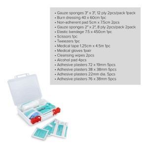 Trousse de premiers secours 37 pièces Sierra 4