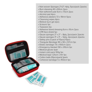 Trousse de premiers secours 40 pièces Andes 7