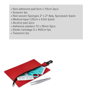 Trousse de premiers secours 14 pièces Rora 8