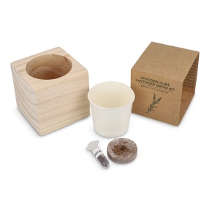 Ensemble de jardinières en bois FSC – Lavande 4
