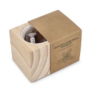 Ensemble de jardinières en bois FSC – Basilic 3