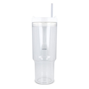 Tasse Miami avec anse transparente 1,2 L R-PET 7
