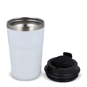 Thermos à café à emporter en acier inoxydable recyclé, 400 ml 7
