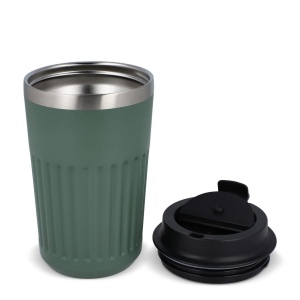 Thermos à café à emporter en acier inoxydable recyclé, 400 ml 33