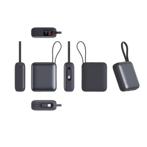 Nova Powerbank 22,5 W Power Delivery avec câbles intégrés 10 000 mAh 3