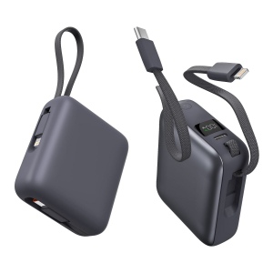 Nova Powerbank 22,5 W Power Delivery avec câbles intégrés 10 000 mAh 5