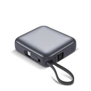 Nova Powerbank 22,5 W Power Delivery avec câbles intégrés 10 000 mAh 2