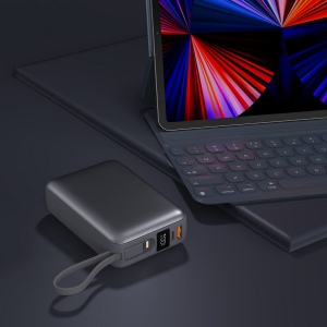 Nova Powerbank 22,5 W Power Delivery avec câbles intégrés 20 000 mAh 6