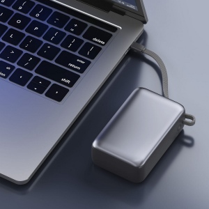 Batterie externe Nova 65W avec câble USB-C intégré, 30000 mAh 3
