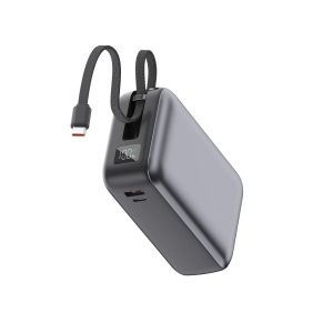 Batterie externe Nova 65W avec câble USB-C intégré, 30000 mAh 5