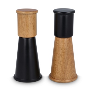 Sagaform Gurken Set de moulins à sel et à poivre, petit format, 15 cm 2