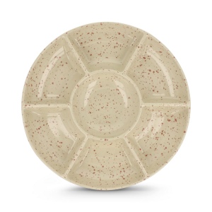 Assiette ronde en céramique Sagaform Ditte 26 cm 4