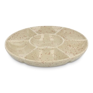 Assiette ronde en céramique Sagaform Ditte 26 cm 2