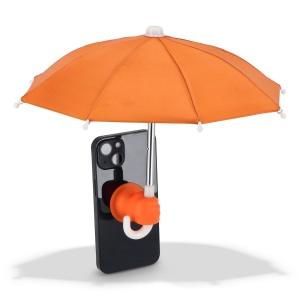 Parapluie pour téléphone avec support à ventouse 5