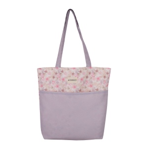 Sac avec soufflet de fond et avec poche extérieur