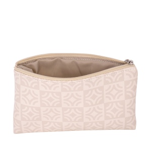 Trousse plate en PU avec doublure 4