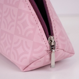 Trousse hexagonal en PU avec doublure 12