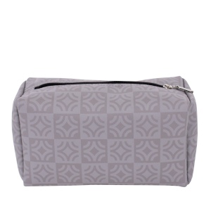 Trousse rectangulaire en PU avec doublure 2