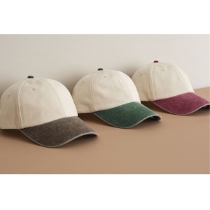 Casquette 6 pans contrastée 10
