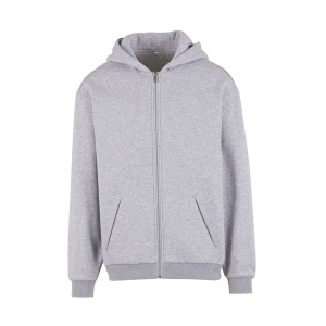 Sweat à capuche zippé ample 4