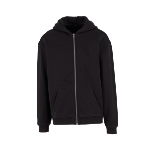 Sweat à capuche zippé ample 2