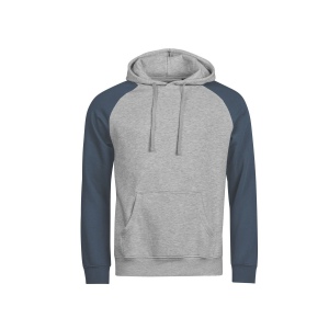 Sweat à capuche bicolore 5