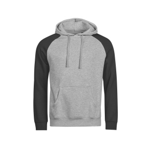 Sweat à capuche bicolore 2