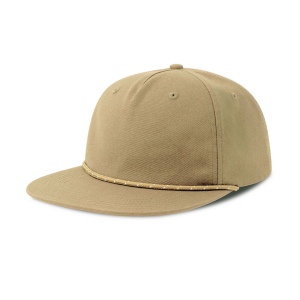 Casquette visière plate avec liseré 5
