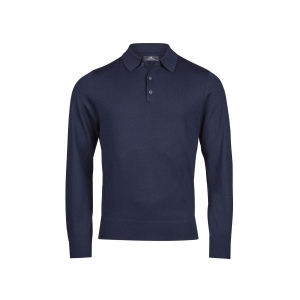 Polo manches longues en laine 2