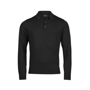 Polo manches longues en laine 5