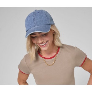 Casquettes 6 pans en coton denim 5