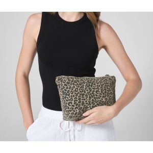 Pochette imprimé léopard 3